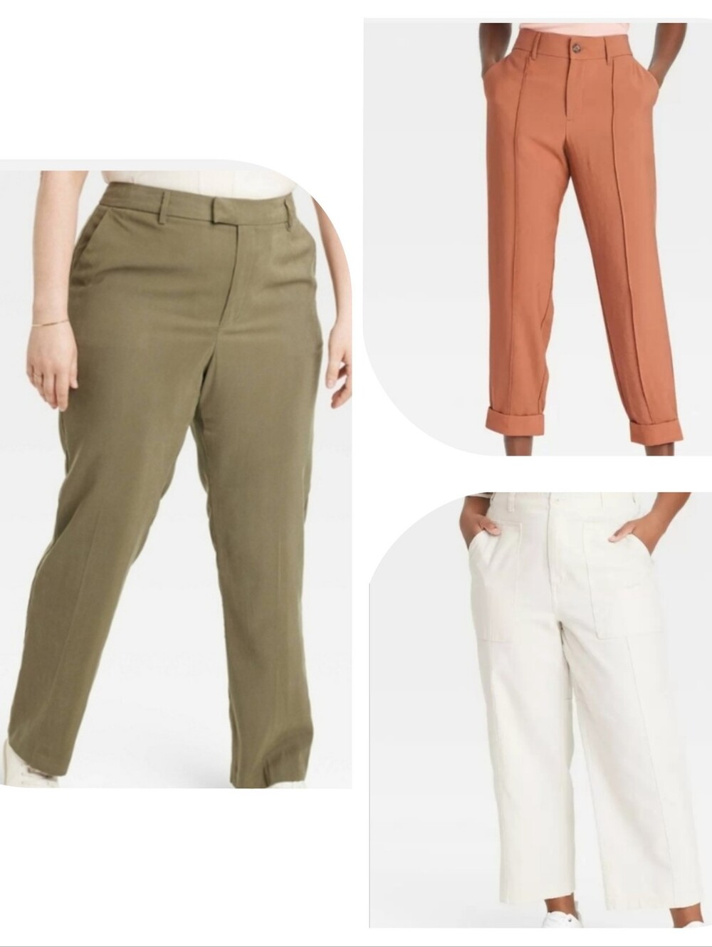 Nwt Womens Pants 3 Pair Bundle Size 17/18